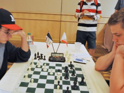 Denker - Round 4 - Board 1 Matt Anzis vs. Steven Zierk