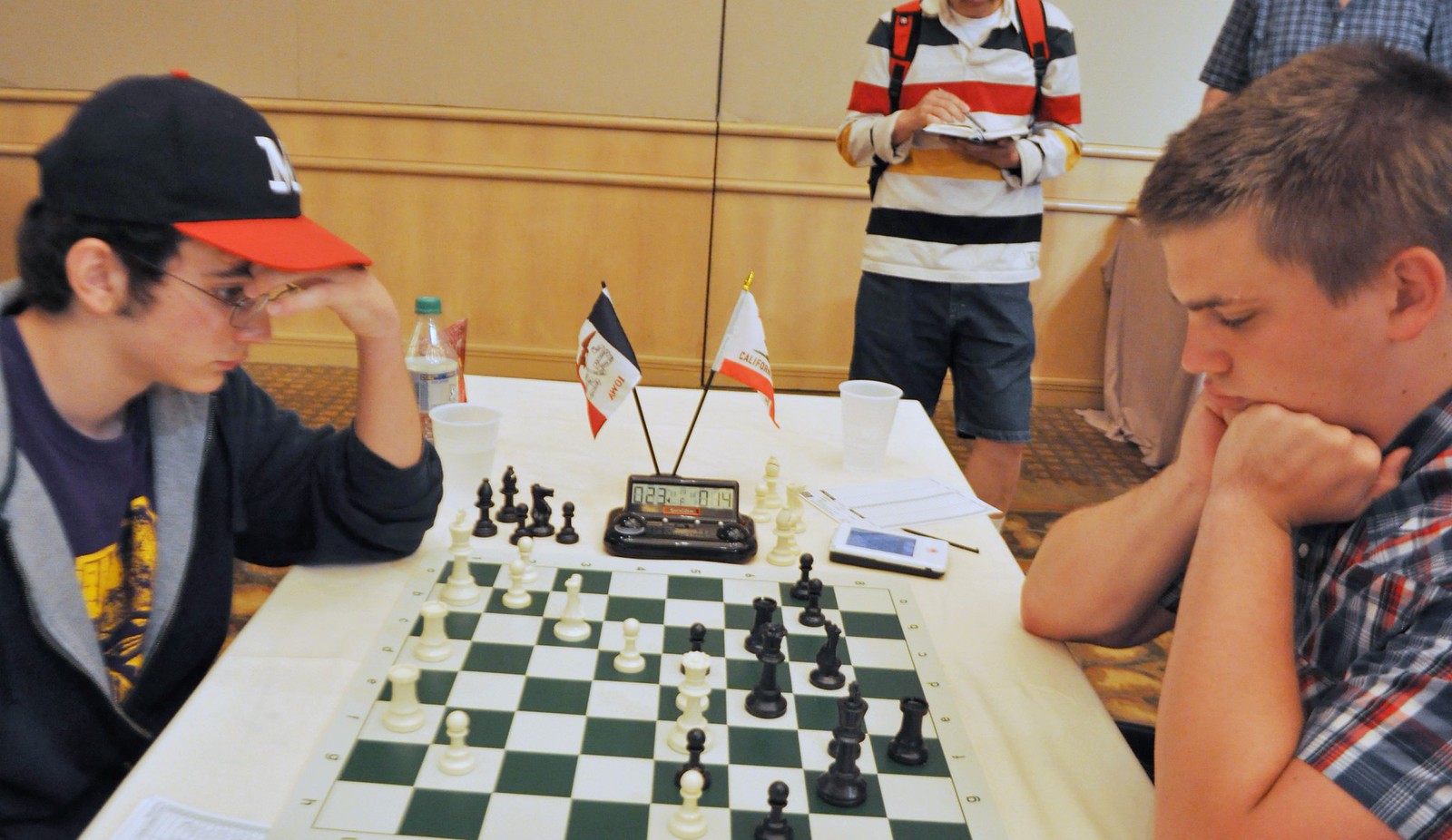 Denker - Round 4 - Board 1 Matt Anzis vs. Steven Zierk